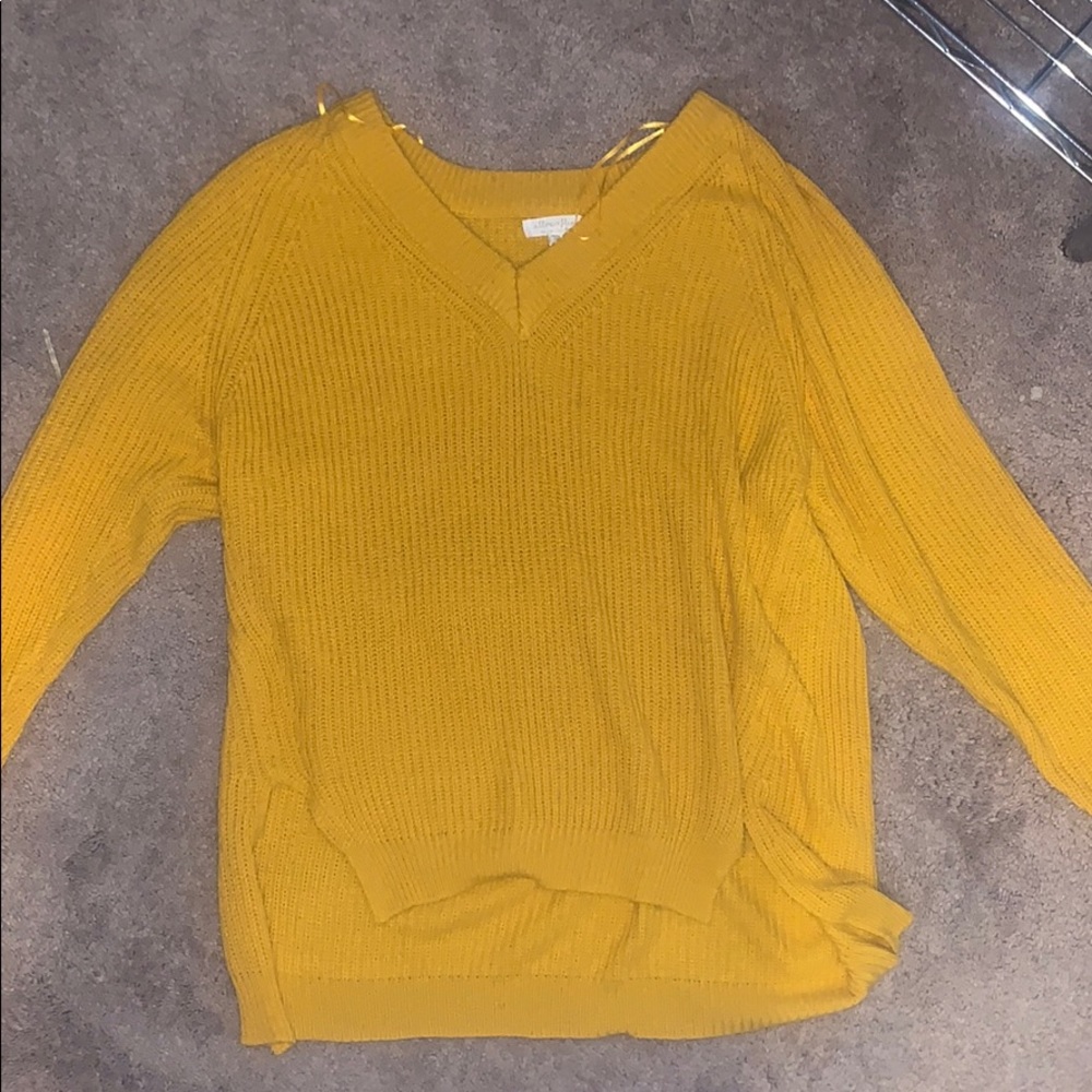 Yellow Sweater